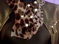 Pañoleta leopardo gris
